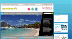 Desktop Screenshot of karibik.atambo-tours.de